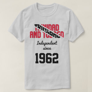 T-shirt Fête de l'indépendance du drapeau de Trinité-et-To