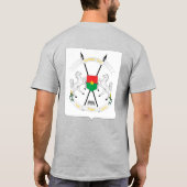 T-shirt Fête de l'indépendance du drapeau du Burkina Faso (Dos)