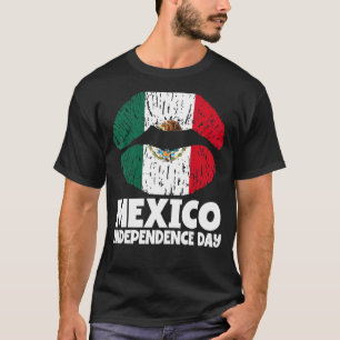 T-shirt Fête de l'Indépendance du Mexique 2022 Lips Pride