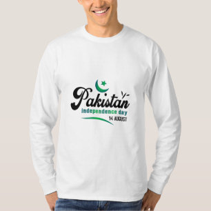 T-shirt Fête de l'indépendance du Pakistan 14 août
