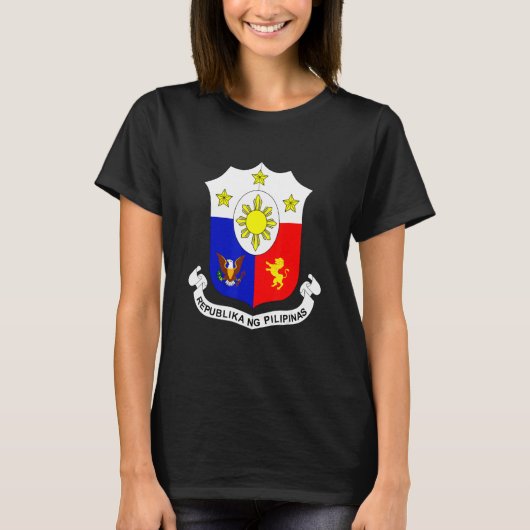 T-shirt Fête de l'Indépendance Philippine Pinoy Seal Phili (Devant)