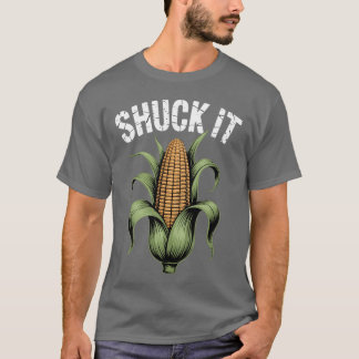T-shirt Fête de marché de l'amant de maïs de fermier de Dé