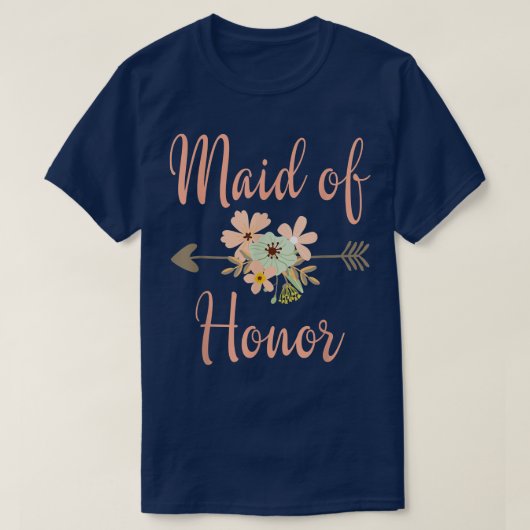 T-shirt Fête de mariage d'honneur (Design devant)