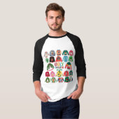 T-shirt Fête de Noël affreuse (Devant entier)
