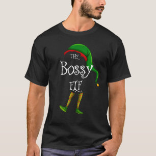 T-shirt Fête de Noël des elfes de Bossy