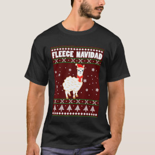 T-shirt Fête de Noël Lama Joyeux Noël Sweatshirt h