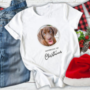 T-shirt Fête de Noël pour animaux de compagnie photos de c