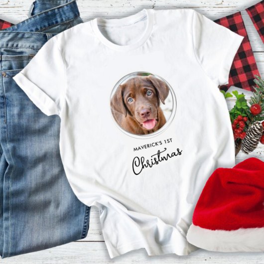 T-shirt Fête de Noël pour animaux de compagnie photos de c