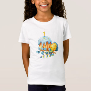 T-Shirt Fête de Pâques Aquarelle Art