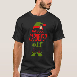 T-shirt Fête de Pyjama de Noël assorti de lutin de JARDINI