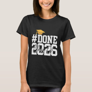 T-shirt Fête de remise des diplômes Cl de 2026 Diplômé Étu