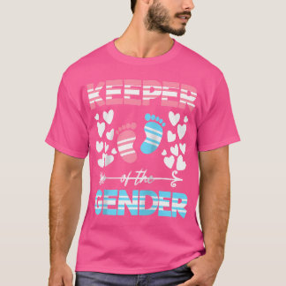 T-shirt Fête de Révélation du Sexe Gardien du Sexe Basebal