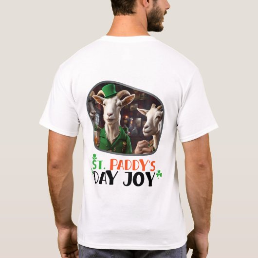 T-shirt Fête de Saint Paddy - Carnaval de Cloverleaf (Dos)