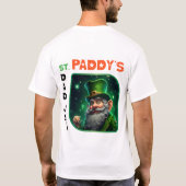 T-shirt Fête de Saint Paddy - Chelem de poésie irlandaise (Dos)