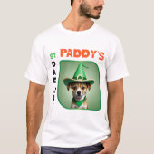 T-shirt Fête de Saint Paddy - Pot de Loisirs de Leprechaun (Devant)