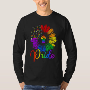 T-shirt Fête de tournesol élevée Lgbt Gay Lesbian Trans
