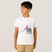 T-shirt Fête des éléphants - Animaux ayant une fête (Devant entier)
