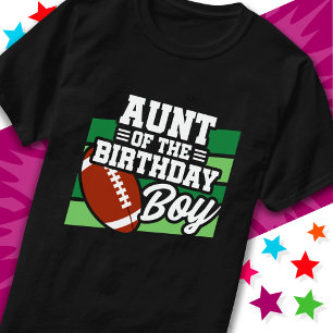 T-shirt Fête des enfants Tante du garçon d'anniversaire