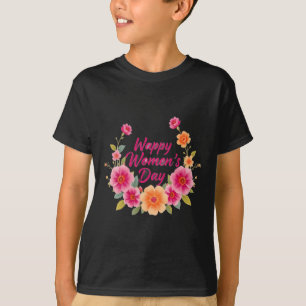 T-shirt Fête des femmes Art floral – Célébration de l'auto