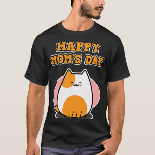T-shirt Fête des Mères avec des Chats pour Femmes Bonne F