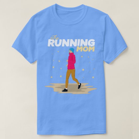 T-shirt Fête des mères cadeau La mère en cours (Design devant)