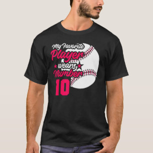 T-shirt Fête des mères de baseball masculin Mon bal de bas