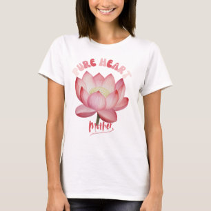 T-shirt Fête des mères de coeur pur