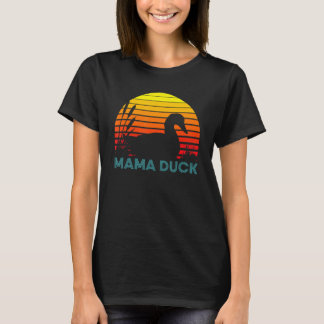 T-shirt Fête des mères de Mama Duck Vintage Costumed