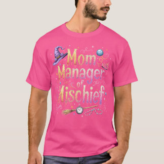 T-shirt Fête Des Mères Drôle Femmes Magique Maman Gestionn