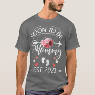T-shirt Fête des mères Fête des mères première fois Maman