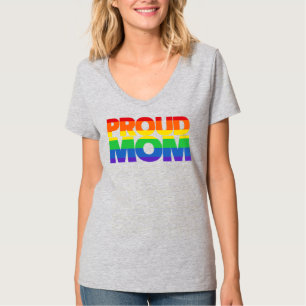 T-shirt Fête des mères Gay pride Fier maman LGBT Parent 