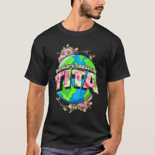 T-shirt Fête des Mères Grandma espagnole Tia La plus grand