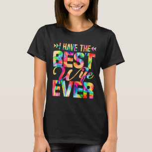 T-shirt Fête des Mères J'ai la meilleure femme jamais noué
