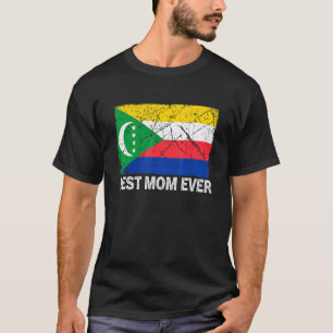 T-shirt Fête des Mères Meilleure Maman Jamais Distressed C