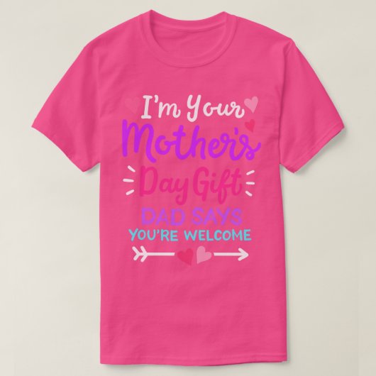 T-shirt Fête des mères mère mère (Design devant)