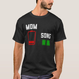 T-shirt Fête des mères pour maman de son jumeau maman bass