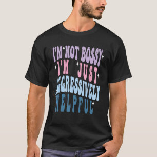 T-shirt Fête des mères super Je ne suis pas un garçon Je s