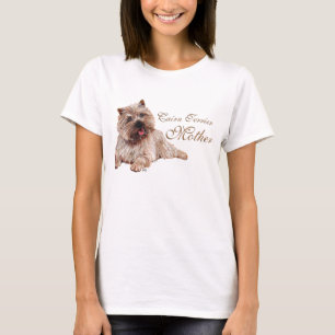 T-shirt Fête des mères Terrier de Cairn Brun