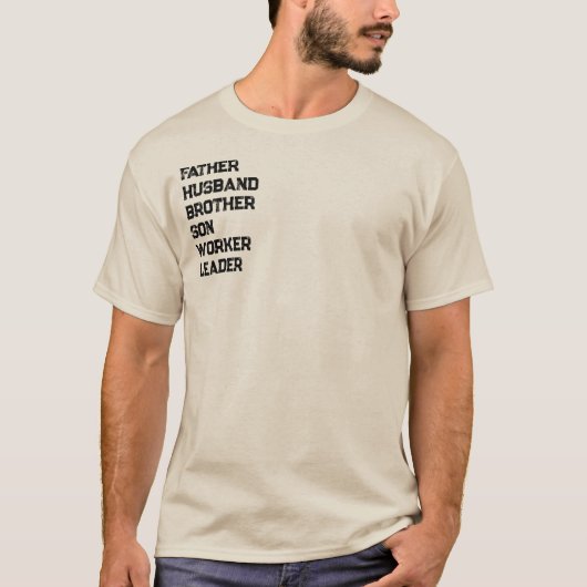 T-shirt Fête des Pères (Devant)