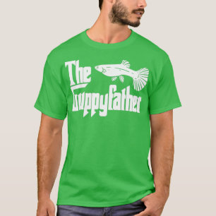 T-shirt Fête des pères amusante Le Guppyfather Fish Aquari