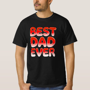 T-shirt Fête des pères AMUSANTE MEILLEUR PAPA JAMAIS