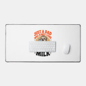 T-shirt fête des pères avec paresse (Clavier et souris)