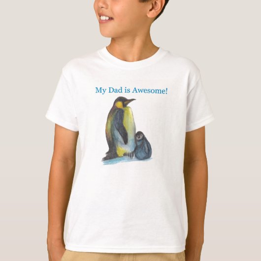 T-shirt fête des pères, blanc (Devant)