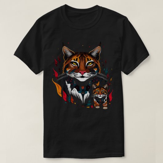 T-shirt Fête des pères Bobcat (Design devant)