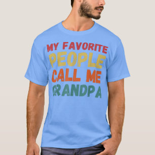 T-shirt Fête des pères Cadeau Petits-enfants Favoris Les g