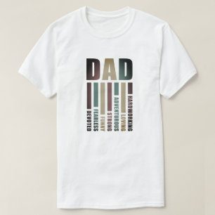 T-shirt Fête des pères "DAD" Description