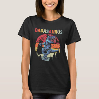 T-shirt Fête des pères Dadasaurus de famille correspondant