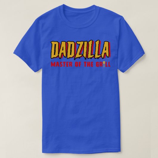 T-shirt Fête des pères Dadzilla (Design devant)