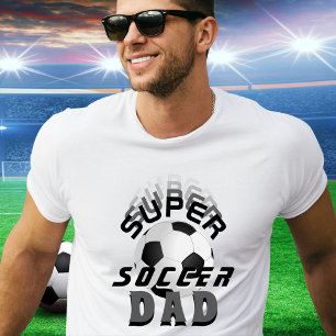 T-shirt Fête des pères de football papa de Super Soccer