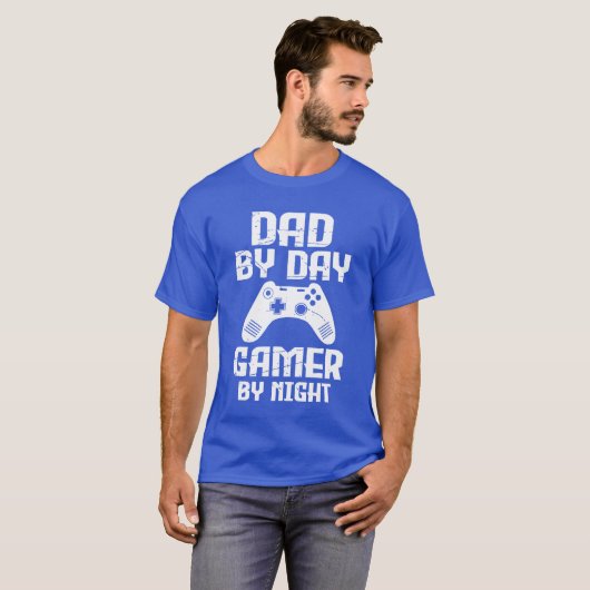 T-shirt Fête des pères de jeu papa humoristique Cadeau vin (Devant entier)